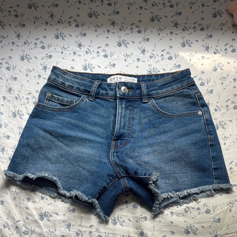 Primark Dark Blue Jean Shorts